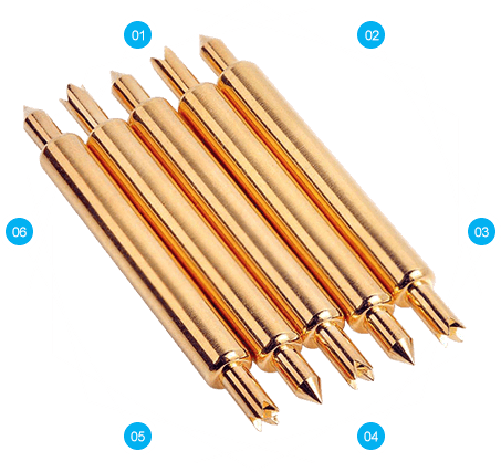 華榮華雙頭探針、高頻測試彈簧探針、pogopin探針、層層嚴格質檢，保證產品零缺陷